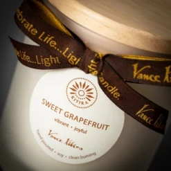 4"H Sullivans Sweet Grapefruit Candle; Multicolored