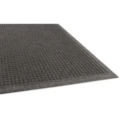 3'x10' Rectangle Solid Plastic Floor Mat Black - Guardian -Home Decor Store GUEST 5c3dbb60 cdf2 4de3 81ff 8f2f0f0df64e