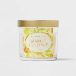Glass Jar Mango Coconut Candle - Opalhouse™ -Home Decor Store GUEST 5fde4c7c e49f 4dd8 9155 a3e0346ab1da