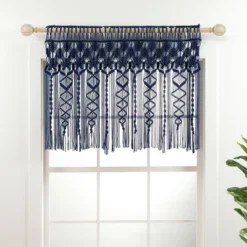 30"x40" Boho Macrame Textured Cotton Window Valance - Lush Décor 19 30"x40" Boho Macrame Textured Cotton Window Valance - Lush Décor -Home Decor Store GUEST 60cb6e69 686c 4982 b7a4 57f783c6aa89