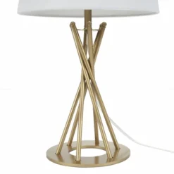 23" Gold Metal Twist Table Lamp - Nourison -Home Decor Store GUEST 64cbc5c1 746d 42bb bfd0 59fdca545d55