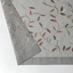 Kate Aurora Shabby Sheer Embroidered Complete 3 Piece Floral Rod Pocket Cafe Kitchen Curtain Tier & Valance Set -Home Decor Store GUEST 6615985e b230 455f bf17 3919ee185921