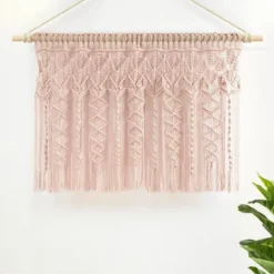 30"x40" Boho Macrame Textured Cotton Window Valance - Lush Décor 15 30"x40" Boho Macrame Textured Cotton Window Valance - Lush Décor -Home Decor Store GUEST 6a0d2dae a773 429c 83b6 8fadcfa021c9