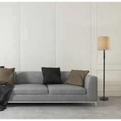 58" 3-way William Floor Lamp Black - Adesso -Home Decor Store GUEST 6a1464ce 9438 49bc aa08 eefa3be42f31