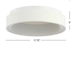 17.75" Ring Flush Mount Ceiling Light (Includes Energy Efficient Light Bulb) - JONATHAN Y -Home Decor Store GUEST 6aa0844c 666e 4de1 959b 864f00e09ad1