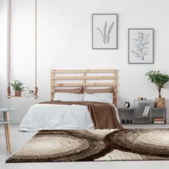 Luxe Weavers Shag Geometric Area Rug, Modern, Stain Resistant, Easy Indoor Rugs For Bedroom, Living Room -Home Decor Store GUEST 6b6d6cf5 5009 4dec a561 e183d7be5651