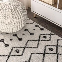 Aksil Moroccan Beni Souk Area Rug - JONATHAN Y -Home Decor Store GUEST 6c647a45 3808 4ba5 94d0 bb6799d558d7