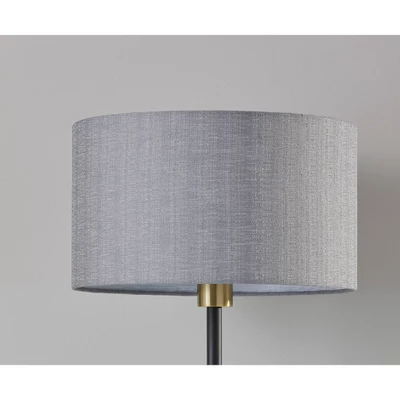 24" Bergen Collection Table Lamp Black - Adesso 6 24" Bergen Collection Table Lamp Black - Adesso - Image 4