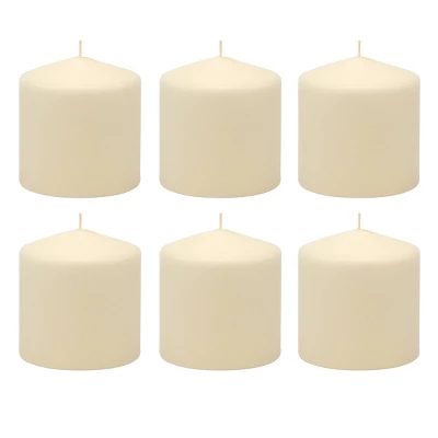 6pk Pillar Candles Ivory - Stonebriar Collection 9 6pk Pillar Candles Ivory - Stonebriar Collection - Image 7