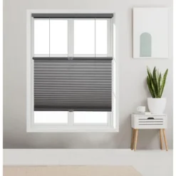 Linen Avenue Cordless Top Down Bottom Up Cellular Shade, Dark Grey -Home Decor Store GUEST 6e66fa43 ef57 4bc2 9ab4 149df2426614