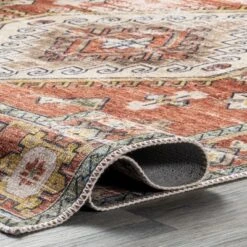 NuLOOM Everly Vintage Boho Machine Washable Area Rug -Home Decor Store GUEST 6f8e1fb7 a20b 4b63 95d6 94815f174d69