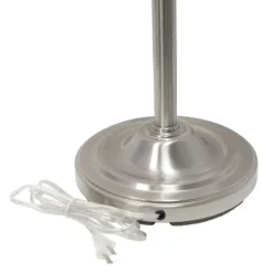 Torchiere Floor Lamp With 2 Reading Lights And Scalloped Glass Shades Metallic Silver - Lalia Home 15 Torchiere Floor Lamp With 2 Reading Lights And Scalloped Glass Shades Metallic Silver - Lalia Home -Home Decor Store GUEST 7057a6b8 ed3f 47bf bf93 128fa3c29269