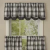 Park Designs Crossroads Lined Layered Valance - 72''L - Black -Home Decor Store GUEST 71cccc1e 143a 49bb b87a a432e6f9ff68