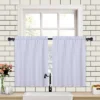 Trinity 210GSM Waffle Weave Short Kitchen Curtains Bathroom Window Curtains -Home Decor Store GUEST 71e356dc a991 4ebf a207 9d8f3f13f4c7