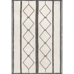 NuLOOM Sondra Machine Washable Wool Moroccan Diamond Area Rug -Home Decor Store GUEST 731b85e0 b9fb 4478 980a bb83c4f28673