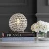 8.25" Acrylic/Metal Gemma Table Lamp (Includes LED Light Bulb) Clear - JONATHAN Y -Home Decor Store GUEST 7382088e 0d27 48d1 8f72 3dbed76d10e5