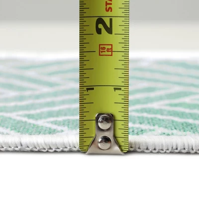 Sussexhome Sea Collection Cotton Heavy Duty Low Pile Area Rug , 2' X 3', Sea Blue 8 Sussexhome Sea Collection Cotton Heavy Duty Low Pile Area Rug , 2' X 3', Sea Blue - Image 6