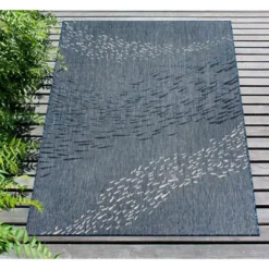 Liora Manne Carmel Indoor/Outdoor Rug Navy -Home Decor Store GUEST 78d8fa25 b73f 4632 9150 547434d8d60b