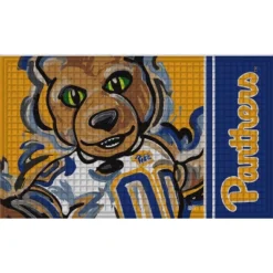 Evergreen Embossed Door Mat, University Of Pittsburgh