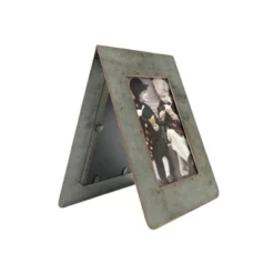 7.25" X 9.75" Galvanized 2-Sided Standing Picture Single Frame - Storied Home 13 7.25" X 9.75" Galvanized 2-Sided Standing Picture Single Frame - Storied Home -Home Decor Store GUEST 7983bb18 a6fc 47c0 901f 7f8ec084e01b