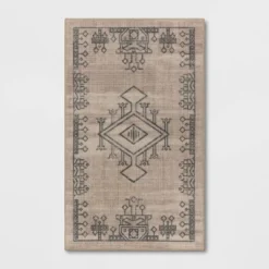 Hancock Distressed Center Motif Rug Beige - Threshold™ -Home Decor Store GUEST 7abb6d49 1fa2 45cb 8bc2 da63c76cb8c5