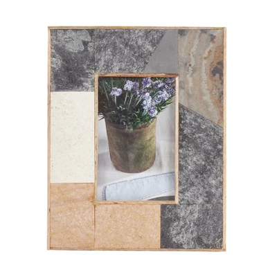 Saro Lifestyle Picture Frame With Slate Fragment Design 8 Saro Lifestyle Picture Frame With Slate Fragment Design - Image 6