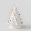 14.5" Battery Operated Lit Ceramic Christmas Tree White - Wondershop™ -Home Decor Store GUEST 7c0f2294 e8b5 42ca 86c2 2ab2f2cc0993