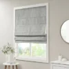 Aberdeen Printed Faux Silk Room Darkening Cordless Roman Blinds And Shade Gray 2 Aberdeen Printed Faux Silk Room Darkening Cordless Roman Blinds And Shade Gray -Home Decor Store GUEST 7c86a4fc 9e4c 4a31 999d 0e598c0b5a8c