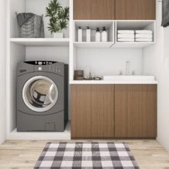 World Rug Gallery Checkered Plaid Anti-Fatigue Standing Mat -Home Decor Store GUEST 7df4c03f e2d1 472c bcc8 e776b7c1daf8