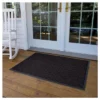 2'x3' Solid Doormat Charcoal - HomeTrax -Home Decor Store GUEST 7e802afe 6a80 4301 abd4 df2cc5690d7f