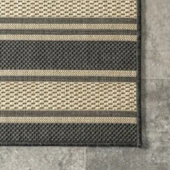 Lauren Liess Romy Striped Indoor/Outdoor Area Rug -Home Decor Store GUEST 7e83abfa 949f 4ce1 be39 a8f476391bfc