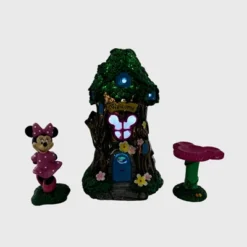 Disney Minnie Mouse Miniature Resin Garden Set With Solar Tree House -Home Decor Store GUEST 807deea8 83f0 470d 800f 6d406a180ff7