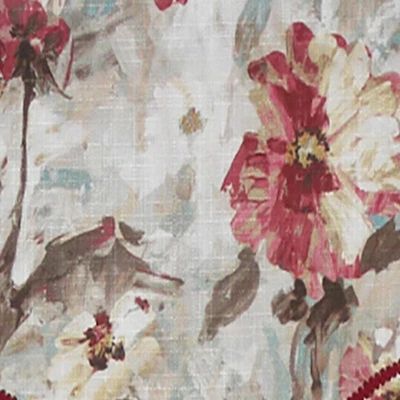 Tia Cornice 3in Rod Pocket Elevated Trim Decor Window Valance 50in X 17in By RLF Home 4 Tia Cornice 3in Rod Pocket Elevated Trim Decor Window Valance 50in X 17in By RLF Home - Image 2