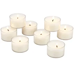 Clear Cup Tealight Candles White - Stonebriar Collection 12 Clear Cup Tealight Candles White - Stonebriar Collection -Home Decor Store GUEST 8234dbff c007 4093 95d1 52a1f4e3756a