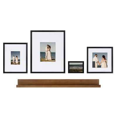 5pc Gallery Frame Box Set Rustic Brown - Kate & Laurel All Things Decor 7 5pc Gallery Frame Box Set Rustic Brown - Kate & Laurel All Things Decor - Image 5