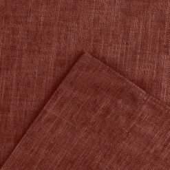 Ellis Lisa Solid Color Poly Cotton Duck Fabric Tailored Tiers 1.5" Rod Pocket Red -Home Decor Store GUEST 82c93bd8 c334 4470 8fc8 78db0cfd2f2a
