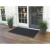 HomeTrax Rubber Brush Doormat - Black (32"x39") -Home Decor Store GUEST 840a58c8 08da 4062 a9e6 4a187b63e084