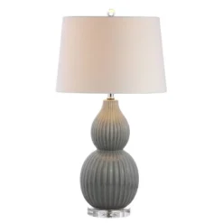 28.25" Ceramic Thatcher Table Lamp (Includes LED Light Bulb) - JONATHAN Y -Home Decor Store GUEST 841aeb63 cac1 45d7 9dee 056d7a4f8511