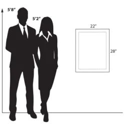 Azar Displays Floating Acrylic Wall Frame With Silver Stand Off Caps: 18" X 24" Graphic Size, Overall Frame Size: 22" X 28" 19 Azar Displays Floating Acrylic Wall Frame With Silver Stand Off Caps: 18" X 24" Graphic Size, Overall Frame Size: 22" X 28" -Home Decor Store GUEST 87022b2f d82f 43ec 923c eebeba893362