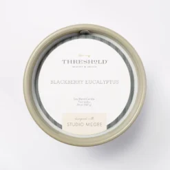 20oz Ceramic Blackberry Eucalyptus Candle Green - Threshold™ Designed With Studio McGee -Home Decor Store GUEST 870ce181 98d9 4be6 a455 6aadadca64e1