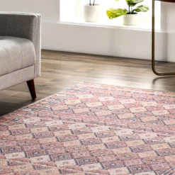 NuLOOM Sherri Bohemian Diamond Machine Washable Area Rug -Home Decor Store GUEST 882a51f1 0c8f 4990 b3c0 d2868ba8287b