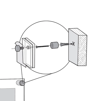 Azar Displays Floating Acrylic Wall Frame With Silver Stand Off Caps: 18" X 24" Graphic Size, Overall Frame Size: 22" X 28" 10 Azar Displays Floating Acrylic Wall Frame With Silver Stand Off Caps: 18" X 24" Graphic Size, Overall Frame Size: 22" X 28" - Image 8