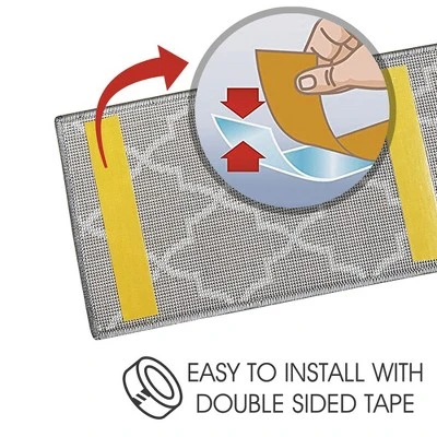 Sussexhome Stair Treads Trellisville Collection Contemporary And Soft, Adhesive Tape, 9" X 28" , Pack Of 4/7/13/15 12 Sussexhome Stair Treads Trellisville Collection Contemporary And Soft, Adhesive Tape, 9" X 28" , Pack Of 4/7/13/15 - Image 10