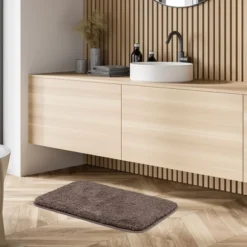 PiccoCasa Plush Shaggy Non-Slip Bath Mat Thick Bathroom Rug Show Door Mat Carpet -Home Decor Store GUEST 892560a5 c38a 4ea3 af7b 4d4c1a4e3a1a