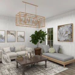 Vintage Metal Chandelier Gold - Olivia & May -Home Decor Store GUEST 8a39dce4 6e8e 44e0 88d0 2b71c5453a9f