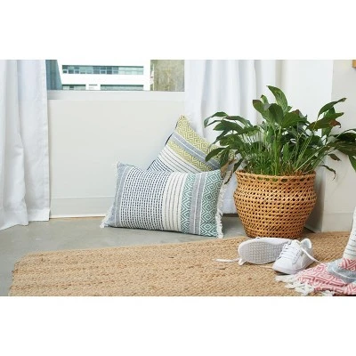 Carol & Frank 14" X 22" Berkley Surf Throw Pillow 7 Carol & Frank 14" X 22" Berkley Surf Throw Pillow - Image 5