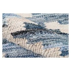 2'3"x8' Runner Geometric Woven Blue - Novogratz By Momeni -Home Decor Store GUEST 8babd8b5 cd8c 4785 bc08 a08690ebdce9