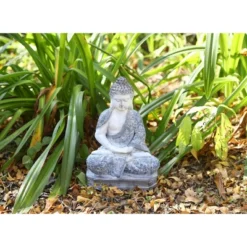 Techko Maid Meditating Resin Buddha Solar Outdoor Garden Statue Decor With Spotlight -Home Decor Store GUEST 8c52c572 72be 4dda abd7 25e9035e9944