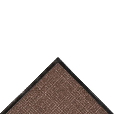 2'x3' Solid Doormat Brown/Black - HomeTrax 4 2'x3' Solid Doormat Brown/Black - HomeTrax - Image 2