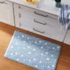 30" X 18" Floral Comfort Mat Blue - Threshold™ -Home Decor Store GUEST 8d917411 e3f8 42c9 84d8 8361b5b5c67b